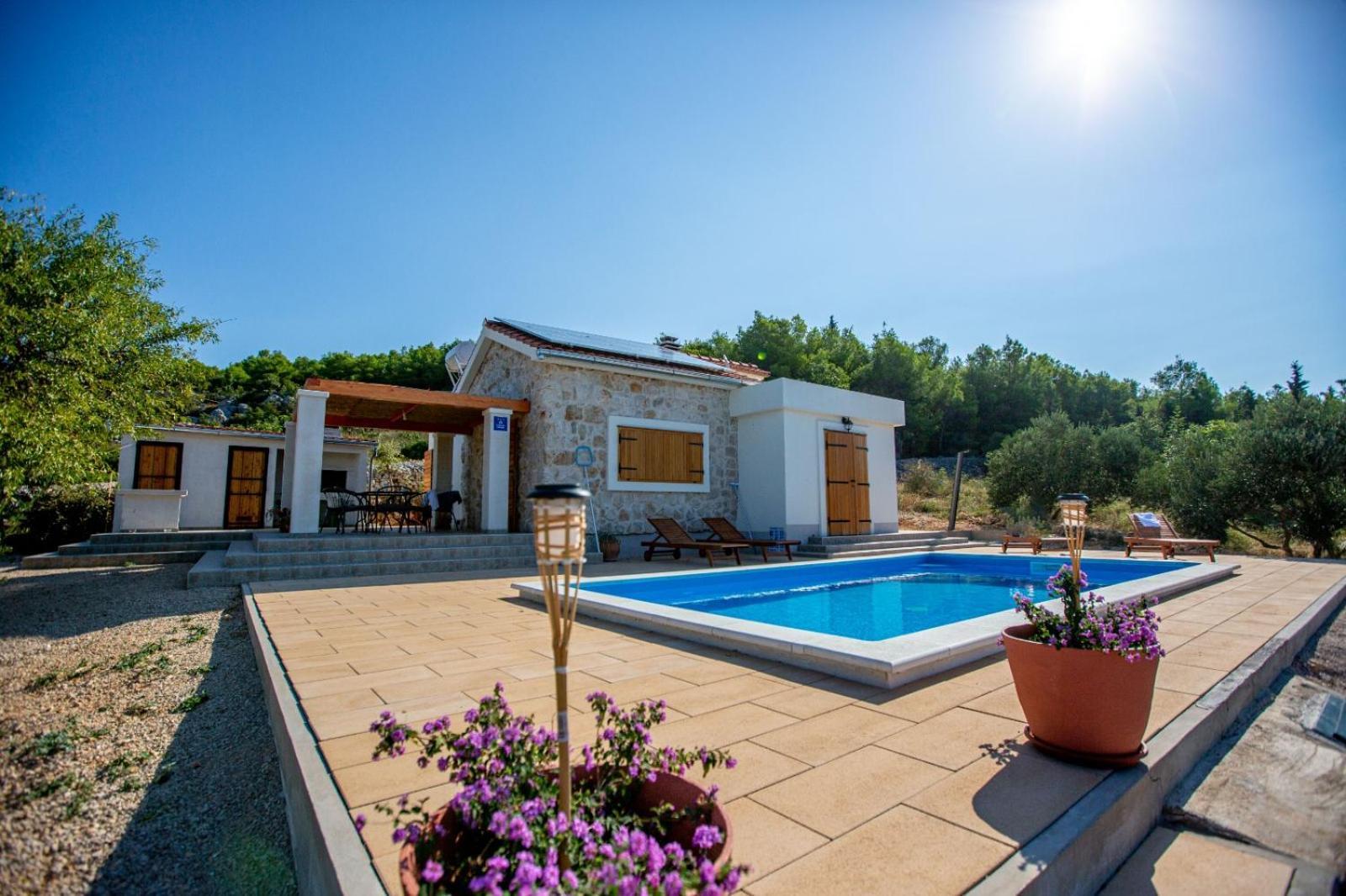 Вилла Olive Garden House Шибеник Экстерьер фото