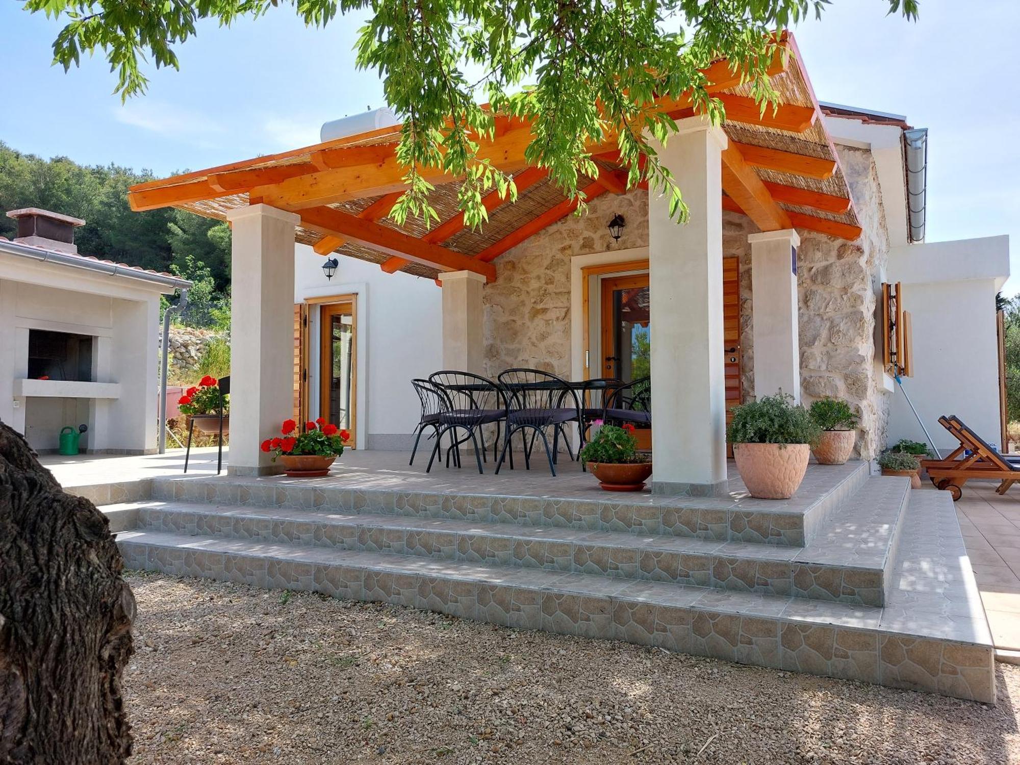 Вилла Olive Garden House Шибеник Экстерьер фото