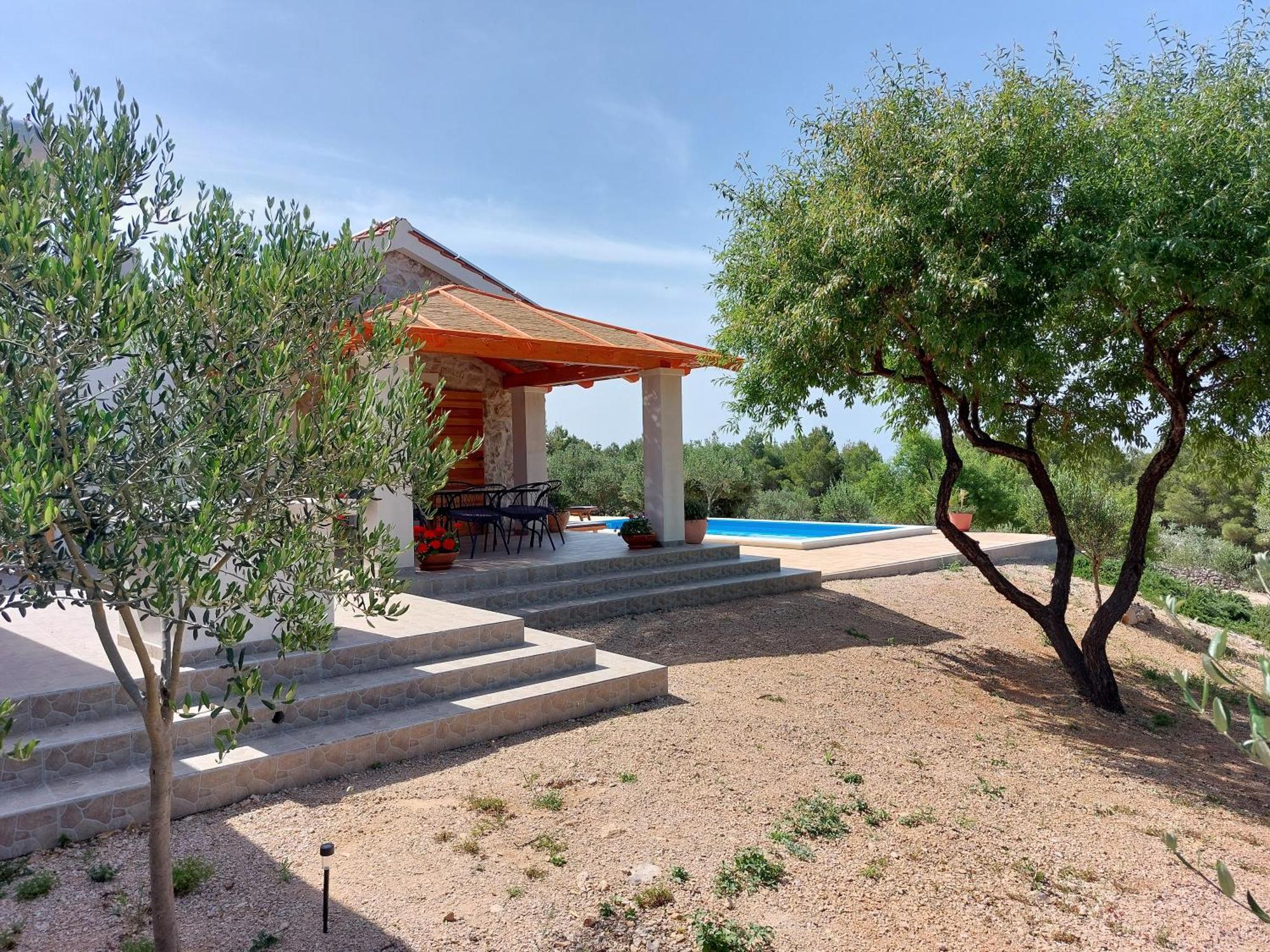 Вилла Olive Garden House Шибеник Экстерьер фото