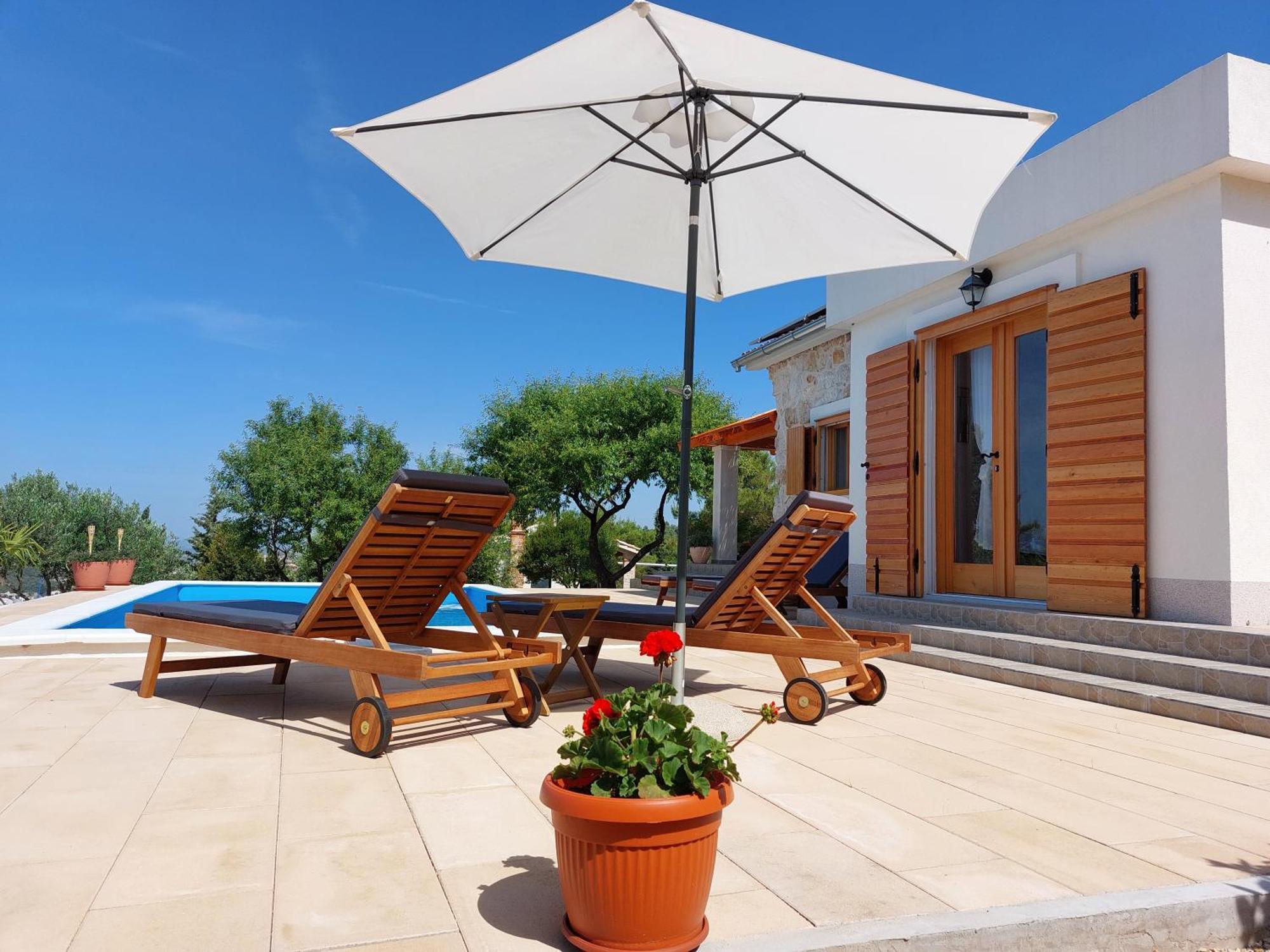 Вилла Olive Garden House Шибеник Экстерьер фото